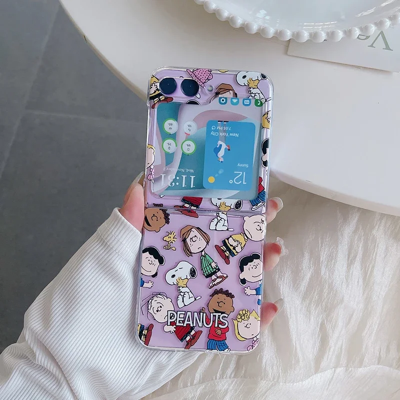 Cute Cartoon Snoopy Charlie Br - Phone Cases Z Flip 5 recensie en prijs