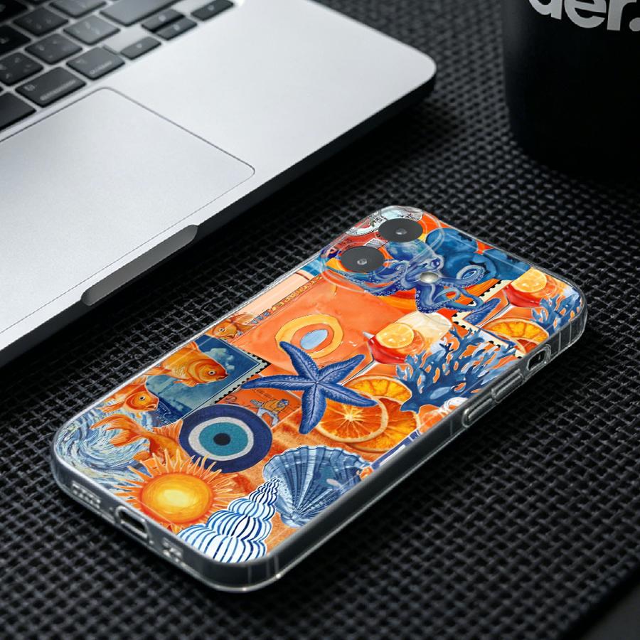 Soft Phone Cover Case for iPho - Phone Cases Orange recensie en prijs