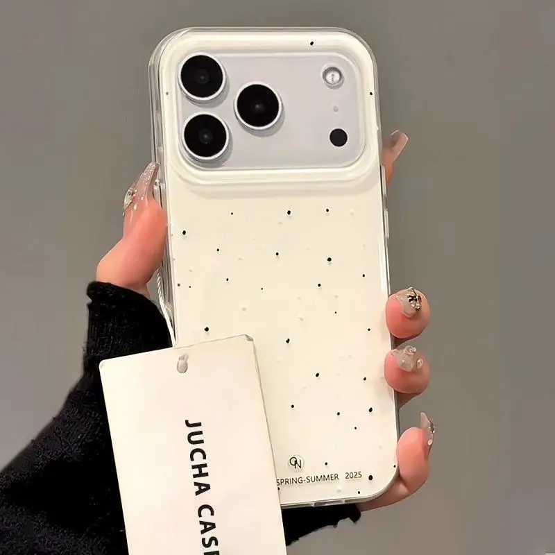 Korean INS Splashing Ink Polka - Phone Cases Orange recensie en prijs