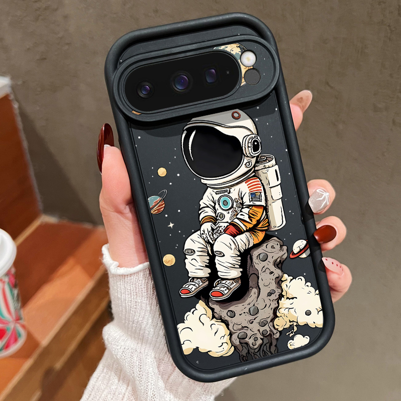 Cartoon Astronaut Print TPU Ph - Phone Cases Pixel 10 recensie en prijs