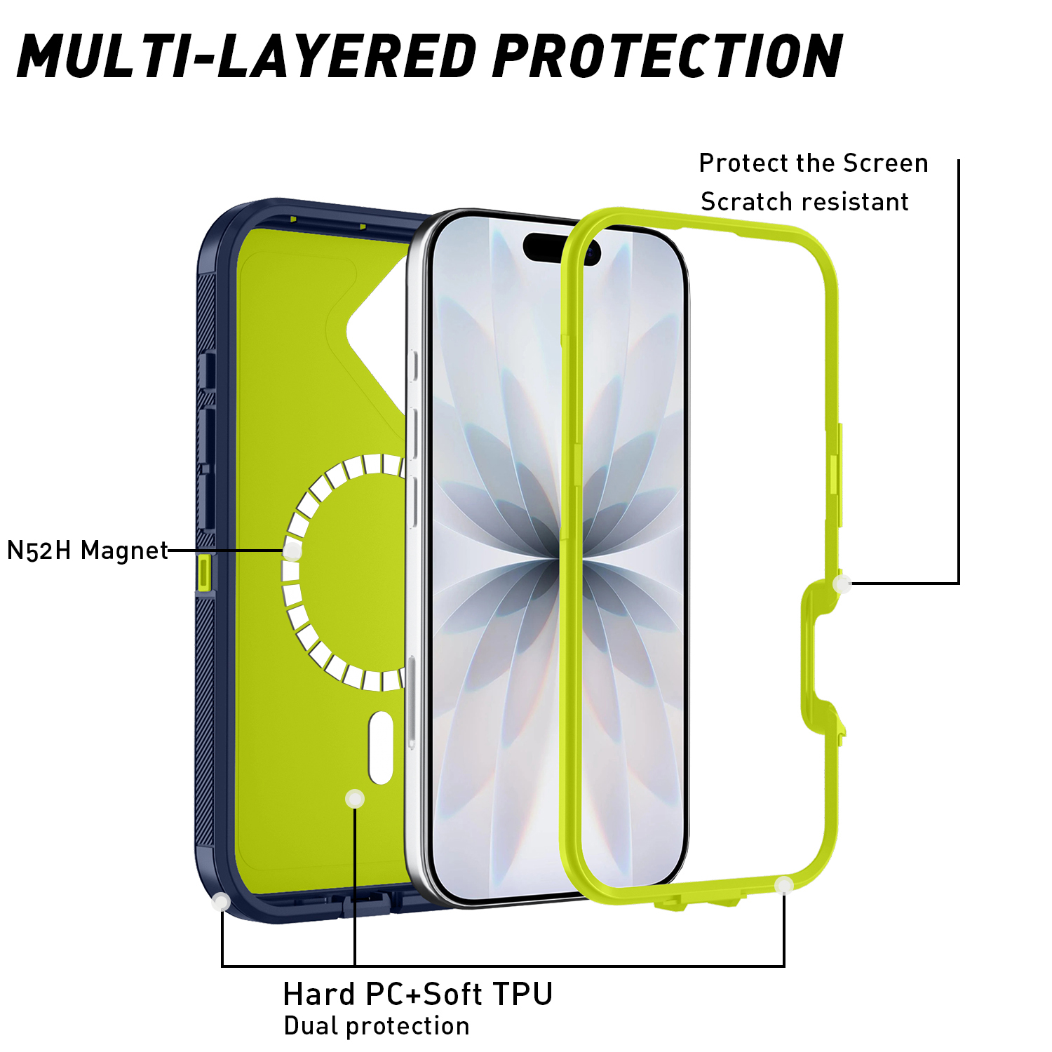 For Magsafe Armor Heavy Duty P - Phone Cases Heavy Duty recensie en prijs