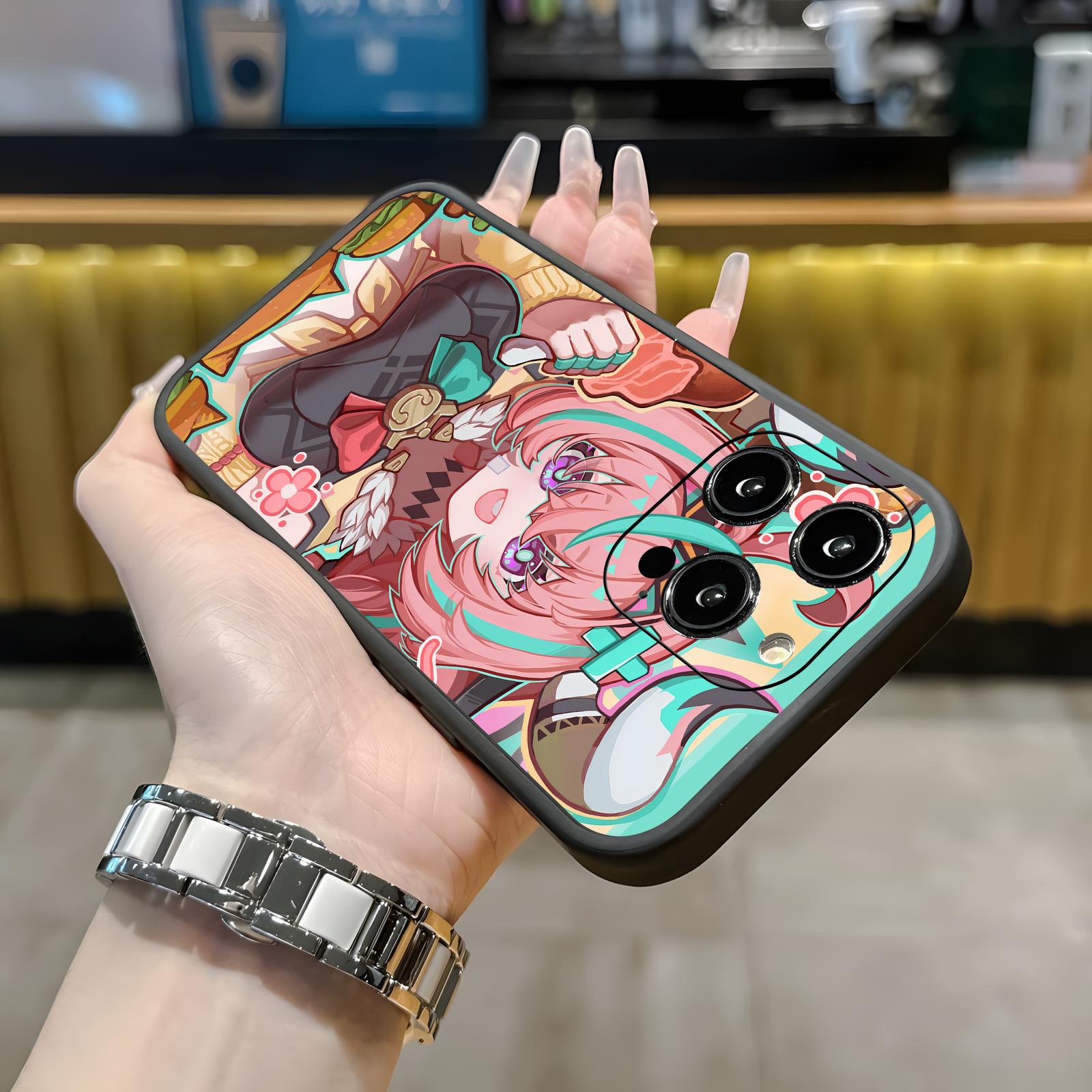 genshin impact Varesa  Phone C - Phone Cases Black recensie en prijs