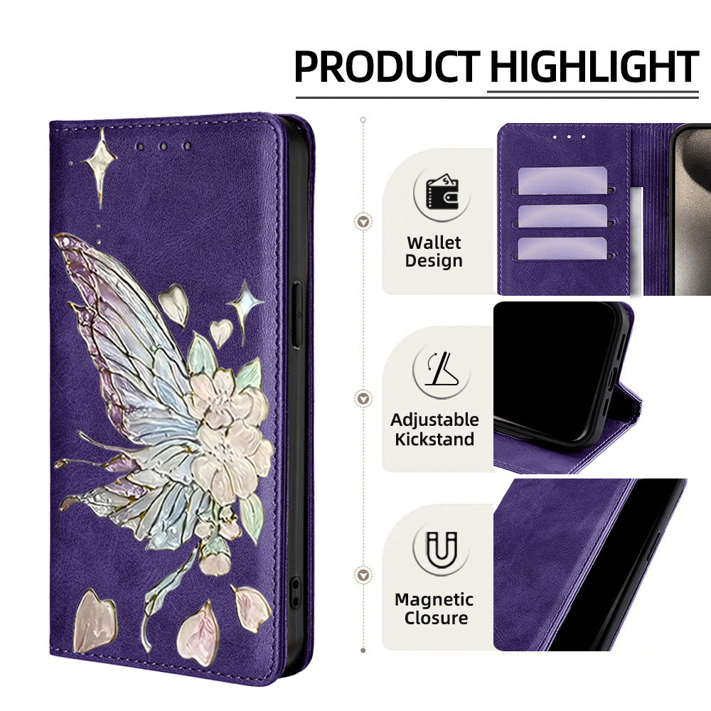 Painted Magnetic Flip Leather  - Phone Cases Galaxy S26 recensie en prijs