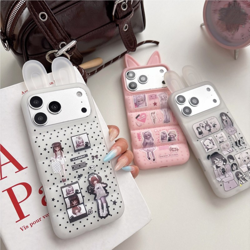Japanese Y2K Cute Bunny Ear Ph - Phone Cases Girls recensie en prijs